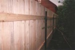 Забор деревянный 3